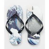 【カヤ】浮世絵柄足袋サンダル（26-28cm） | アミナコレクション  | 詳細画像2 