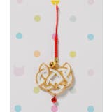 ホワイト | 【カヤ】水引猫ストラップ | アミナコレクション 