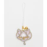 パープル | 【カヤ】水引猫ストラップ | アミナコレクション 