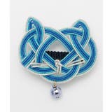 ブルー | 【カヤ】水引猫帯飾り | アミナコレクション 
