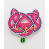ピンク | 【カヤ】水引猫帯飾り | アミナコレクション 