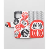 レッド | 【カヤ】[iPhone13/14/15]スマホ手帳包み | アミナコレクション 