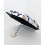 【カヤ】花便り折りたたみ日傘【晴雨兼用・遮光性99.99%】 | アミナコレクション  | 詳細画像9 