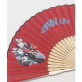 【カヤ】刺しジャン扇子 | アミナコレクション | 詳細画像2 