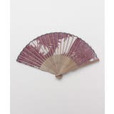 【カヤ】花影扇子 | アミナコレクション  | 詳細画像1 