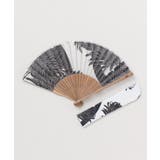 ホワイト | 【カヤ】花影扇子 | アミナコレクション 