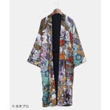 ネイビー系 | 【カヤ】リバーシブル羽織《水木しげる》 | アミナコレクション