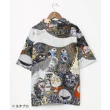 【カヤ】アロハシャツ（Mサイズ）《水木しげる》 | アミナコレクション  | 詳細画像3 