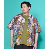 【カヤ】アロハシャツ（Lサイズ）《水木しげる》 | アミナコレクション | 詳細画像2 