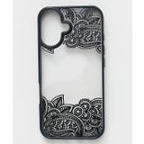 ブラック | 【チャイハネ】[iPhone17]ダーラクリアスマホケース | アミナコレクション 