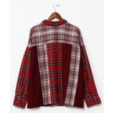 【チャイハネ】チェックパッチワークシャツ | アミナコレクション  | 詳細画像16 
