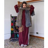 【チャイハネ】モケリプードルファーベスト | アミナコレクション  | 詳細画像1 