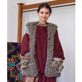 【チャイハネ】モケリプードルファーベスト | アミナコレクション  | 詳細画像2 