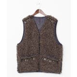 グレー | 【チャイハネ】モケリプードルファーベスト | アミナコレクション 