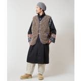 【チャイハネ】モケリプードルファーメンズベスト | アミナコレクション | 詳細画像4 