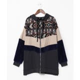 ブラック | 【チャイハネ】ファーベルメンズフードカーディガン | アミナコレクション