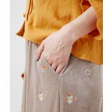 【チャイハネ】ロクアーベロアパンツ | アミナコレクション  | 詳細画像11 