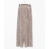 【チャイハネ】ロクアーベロアパンツ | アミナコレクション  | 詳細画像2 