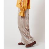 【チャイハネ】ロクアーベロアパンツ | アミナコレクション  | 詳細画像7 