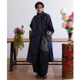【チャイハネ】ヤオリ異素材パッチワークMEN'Sロングカーディガン | アミナコレクション | 詳細画像18 