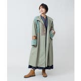 【チャイハネ】ヤオリ異素材パッチワークMEN'Sロングカーディガン | アミナコレクション | 詳細画像5 