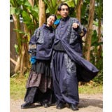 【チャイハネ】ヤオリ異素材パッチワークMEN'Sパンツ | アミナコレクション | 詳細画像1 