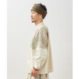 【チャイハネ】ノワリユメンズバンドカラーシャツ | アミナコレクション  | 詳細画像4 