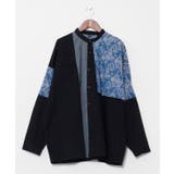 ブラック | 【チャイハネ】ノワリユメンズバンドカラーシャツ | アミナコレクション 