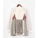ホワイト | 【チャイハネ】スラミィナフードトップス | アミナコレクション 
