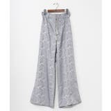 【チャイハネ】サテンレイフレアパンツ | アミナコレクション  | 詳細画像3 