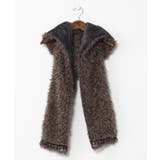 【チャイハネ】モケリマフラー【フード付き】 | アミナコレクション  | 詳細画像5 