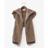 ダークベージュ | 【チャイハネ】モケリマフラー【フード付き】 | アミナコレクション 