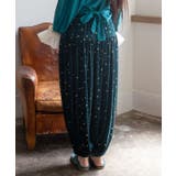 【チャイハネ】スタミーベロアパンツ | アミナコレクション  | 詳細画像3 