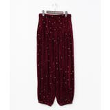 レッド | 【チャイハネ】スタミーベロアパンツ | アミナコレクション 