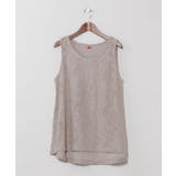 ベージュ | 【チャイハネ】ビズリンタンクトップ | アミナコレクション