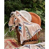サンドベージュ | 【チャイハネ】【裏ボア】NOMADYブランケットS | アミナコレクション 