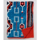 スカイブルー | 【チャイハネ】【裏ボア】NOMADYブランケットM | アミナコレクション 