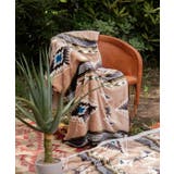 サンドベージュ | 【チャイハネ】【裏ボア】NOMADYブランケットM | アミナコレクション 