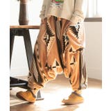サンドベージュ | 【チャイハネ】ノマディサルエルパンツ《NOMADY》 | アミナコレクション 