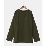 カーキ | 【チャイハネ】ＳＫスッカマＭ－Ｔ－ＳＨ－Ｌ | アミナコレクション