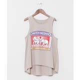 グレー | 【チャイハネ】マッチ香タンクトップ | アミナコレクション 