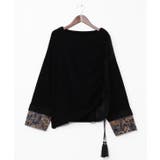 【チャイハネ】ワモーンパッチワークトップス | アミナコレクション | 詳細画像3