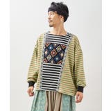 【チャイハネ】カラパッチメンズトップス | アミナコレクション | 詳細画像6 