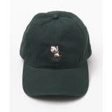 グリーン | 【チャイハネ】おかか刺しゅうCAP | アミナコレクション