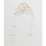 【チャイハネ】クロシェ編みバブーシュカキャップ | アミナコレクション  | 詳細画像7 