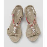 ベージュ | 【チャイハネ】ギャリーサンダル | アミナコレクション 