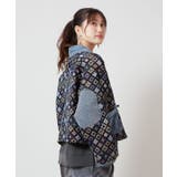【チャイハネ】ノラパッチカーディガン | アミナコレクション  | 詳細画像3 