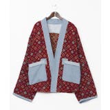 レッド | 【チャイハネ】ノラパッチメンズカーディガン | アミナコレクション