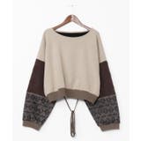 【チャイハネ】バサッタ変形プルオーバー | アミナコレクション  | 詳細画像3 