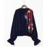 ネイビー系 | 【チャイハネ】ピオラナトップス | アミナコレクション 